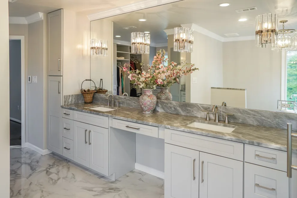 Windsor Gate Master Bathroom Renovation - Fairfax, Virginia by WISA Solutions - Photo 7