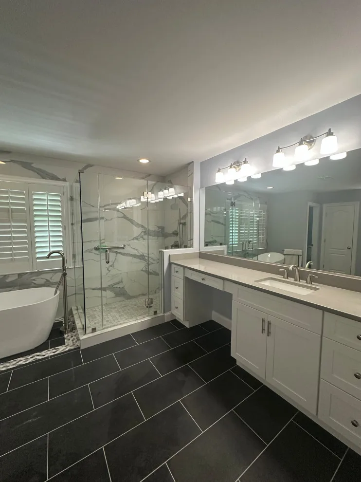 Primary bathroom makeover by PLF Design & Remodeling - Photo 3