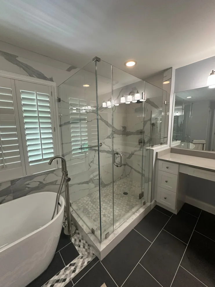 Primary bathroom makeover by PLF Design & Remodeling - Photo 4