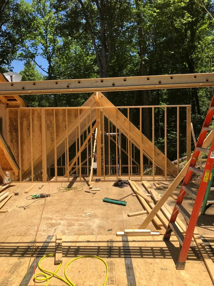 Suite Expansion - Framing and Log Siding by True Path Builders - Photo 6