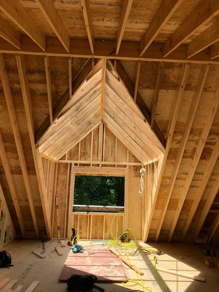 Suite Expansion - Framing and Log Siding by True Path Builders - Photo 5