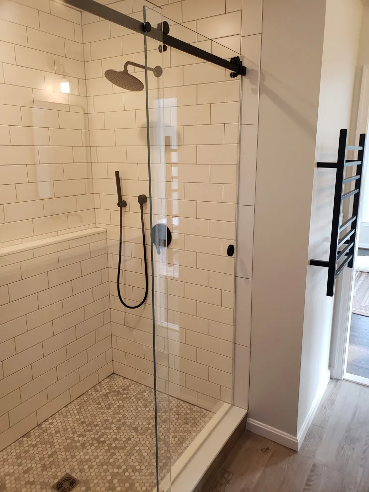 Open Shelves in Master Bathroom by RJZ Home Improvements, LLC - Photo 2