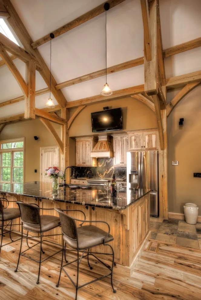 Sturdy Natural Wood Structure by Shrock Premier Custom Construction - Photo 15