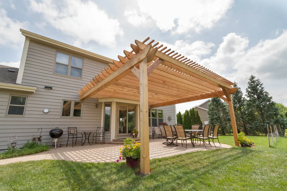 Pergola in Menomonee Falls by LaBonte Construction - Photo 4