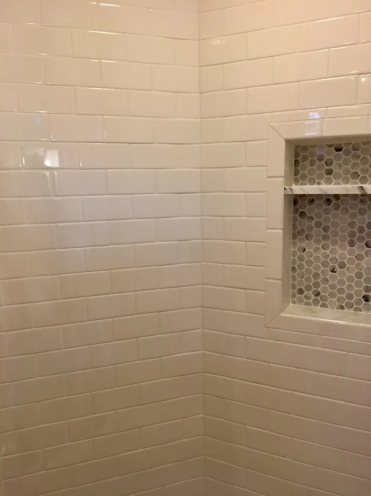 Meridian Bathroom Renovation and Customized Subway Tile by Icon Construction & Remodeling - Photo 5