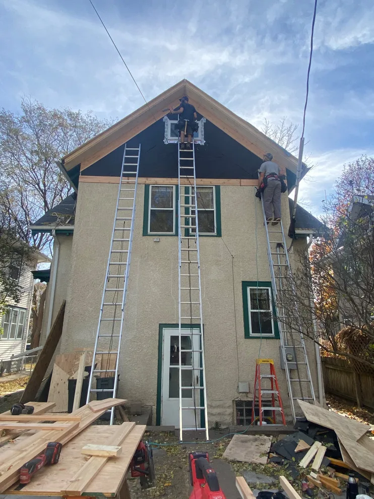 Merriam Park Attic Conversion from Hip to Gable by Resinosa Homes LLC - Photo 4