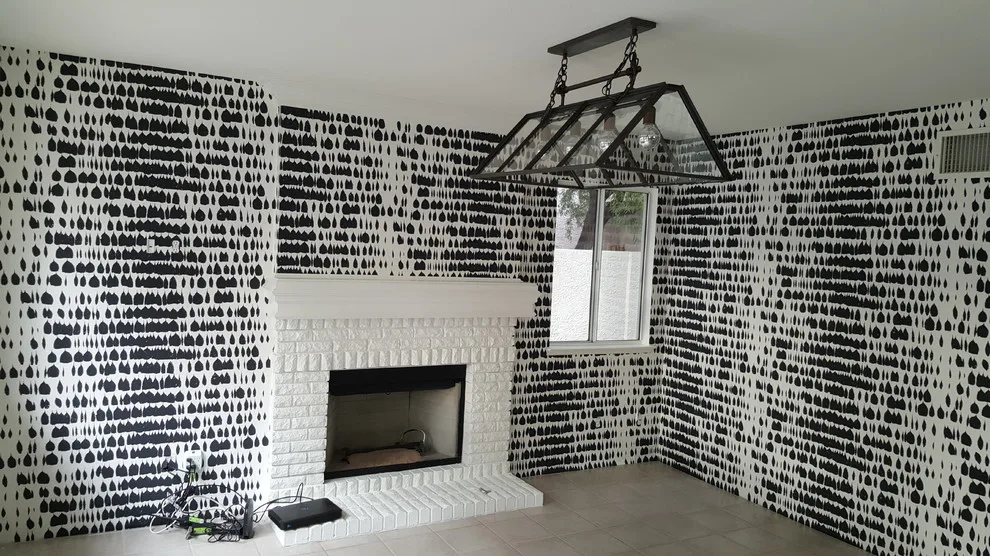 Mick Jagger's Wallpaper Design...Incredible!! by Seamingly Straight Wallpapering And Painting - Photo 5