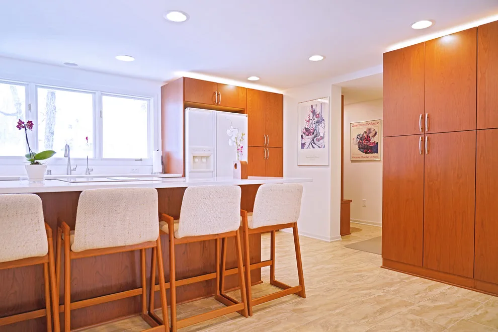 Modern Kitchen in Mid-Century Style by Waunakee Remodeling - Photo 5