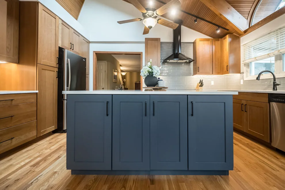 Mid-Century Inspired Kitchen by Lakeside Renovation & Design - Photo 9