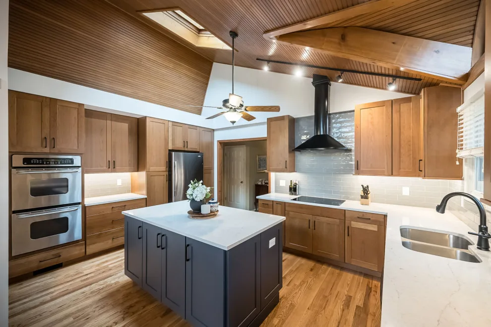 Mid-Century Inspired Kitchen by Lakeside Renovation & Design - Photo 4