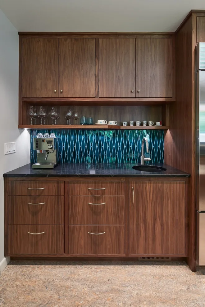 Retro Kitchen Design by Olson & Jones Construction, Inc - Photo 8