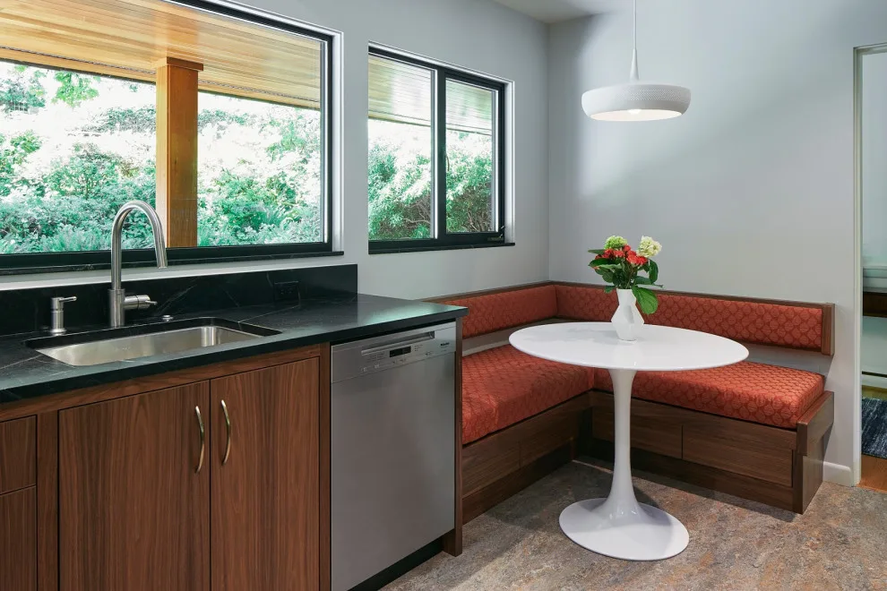Retro Kitchen Design by Olson & Jones Construction, Inc - Photo 2