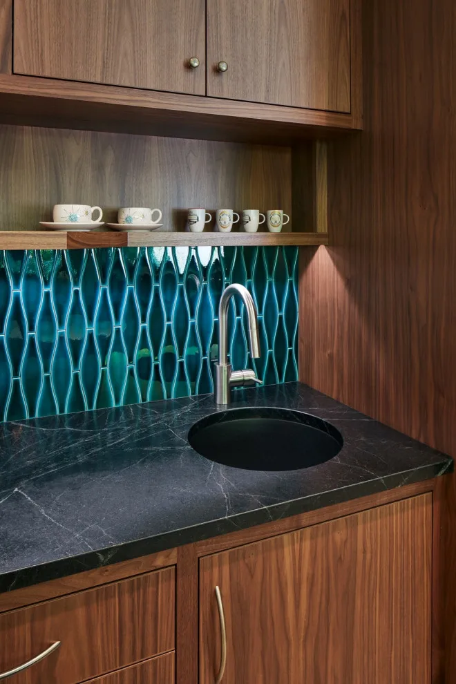 Retro Kitchen Design by Olson & Jones Construction, Inc - Photo 9