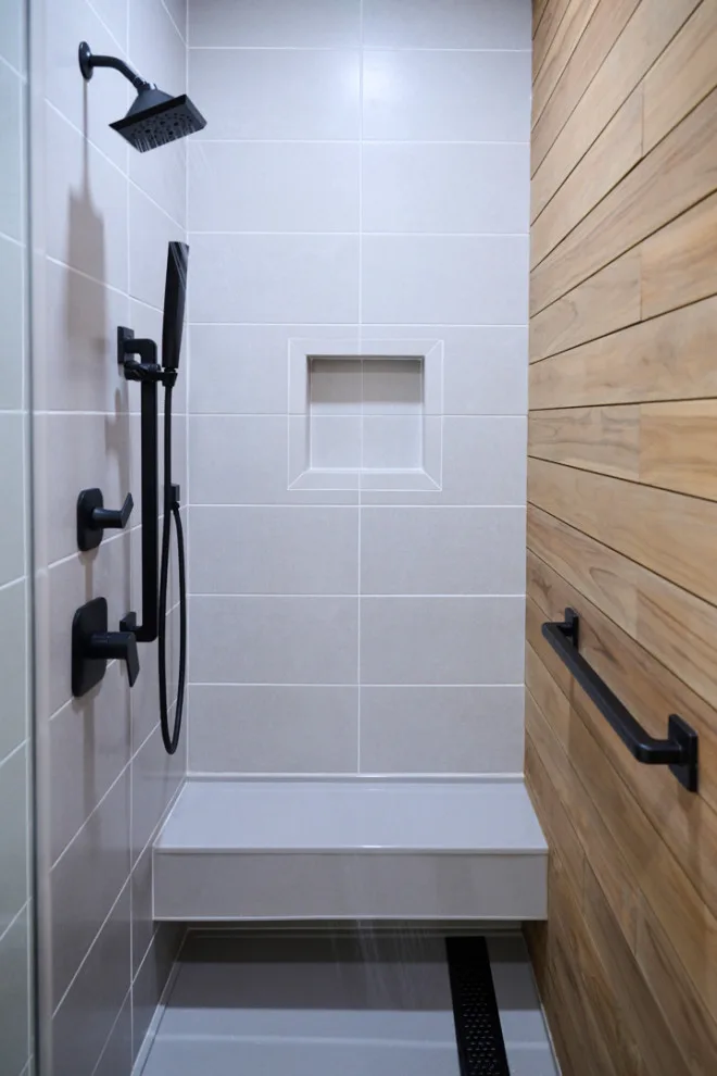Sleek Bathroom Design by Aptitude Design & Build - Photo 4