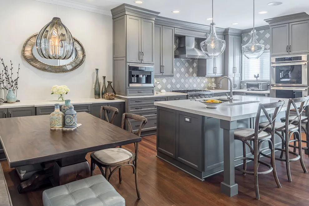 Luxurious Touches in a Compact Gray Kitchen by Adam Hartig - Photo 7