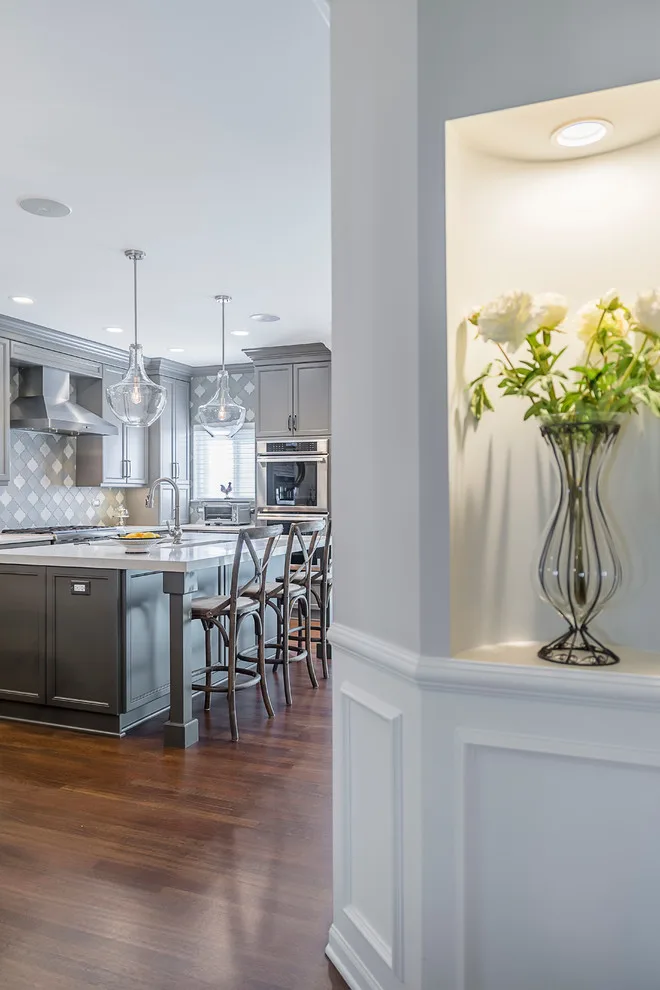 Luxurious Touches in a Compact Gray Kitchen by Adam Hartig - Photo 10