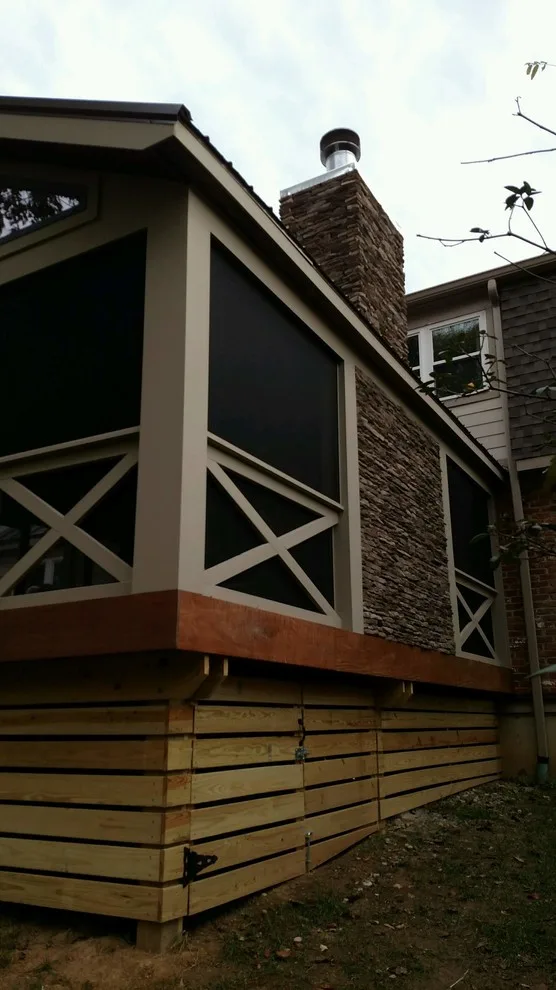 Custom Fireplace and Sunroom by SDC Custom Homes & Remodeling - Photo 2