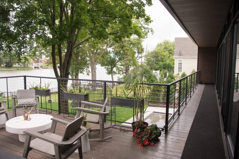 Contemporary Two-Story Riverfront Residence by C & C Custom Builders - Photo 31