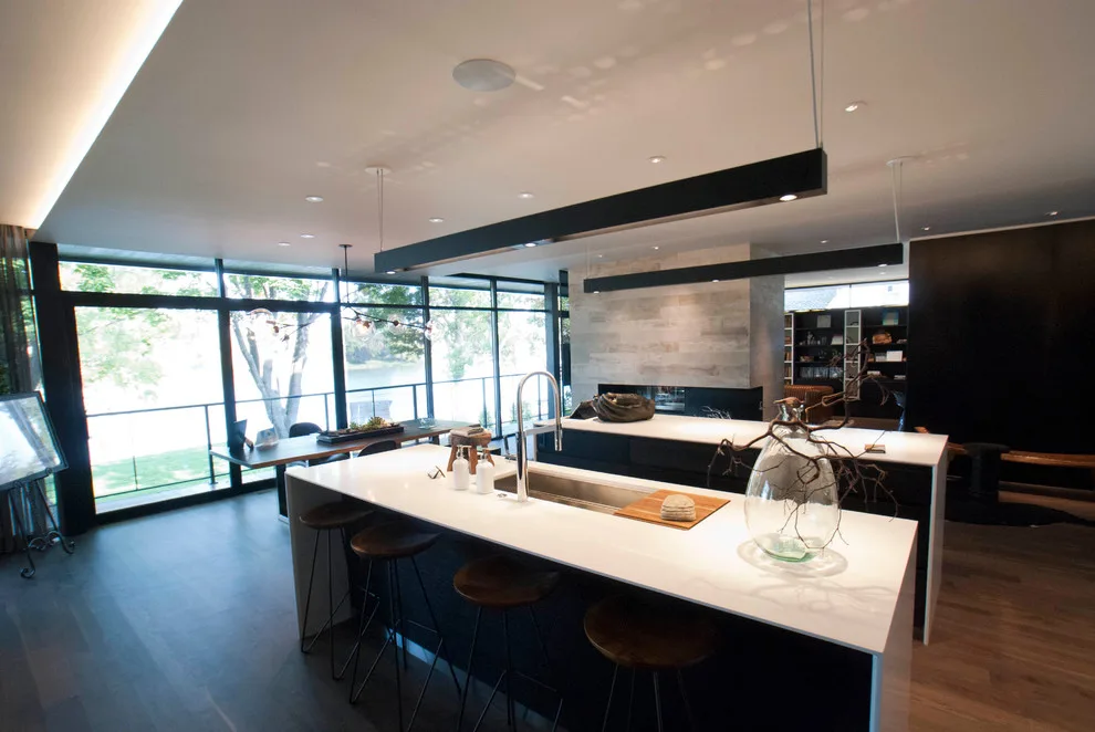 Contemporary Two-Story Riverfront Residence by C & C Custom Builders - Photo 25