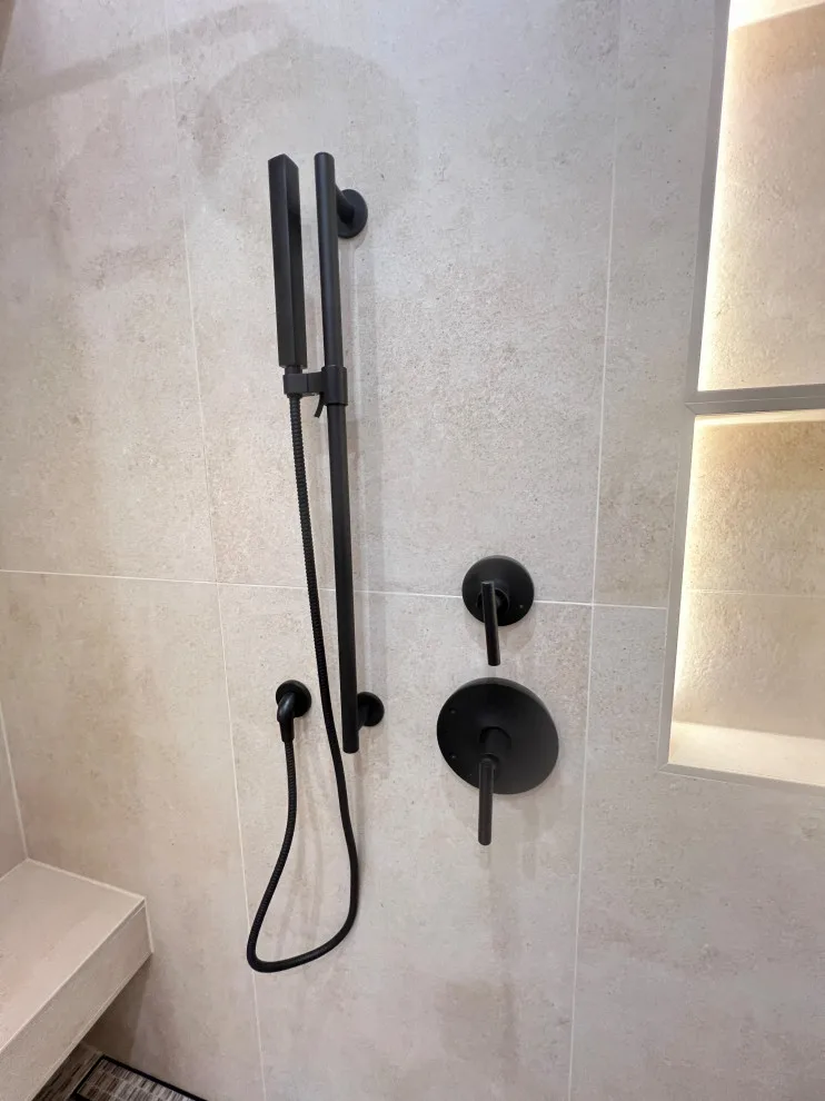 Contemporary ADA Bathroom by Servigon Construction Group - Photo 4