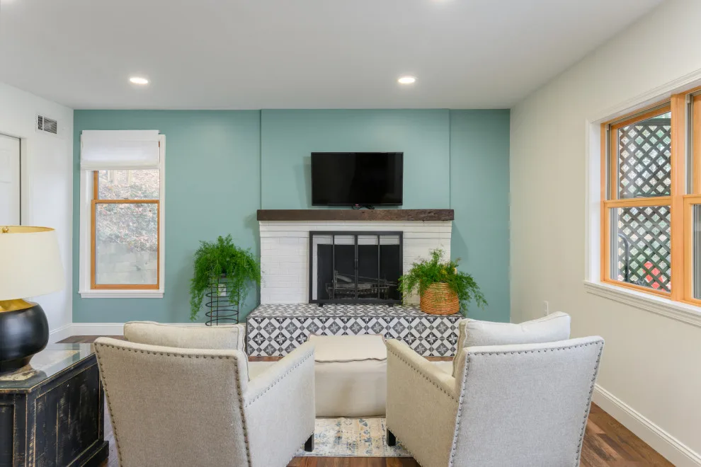 Contemporary and Airy Basement Renovation by Semper Fi Custom Remodeling - Photo 2