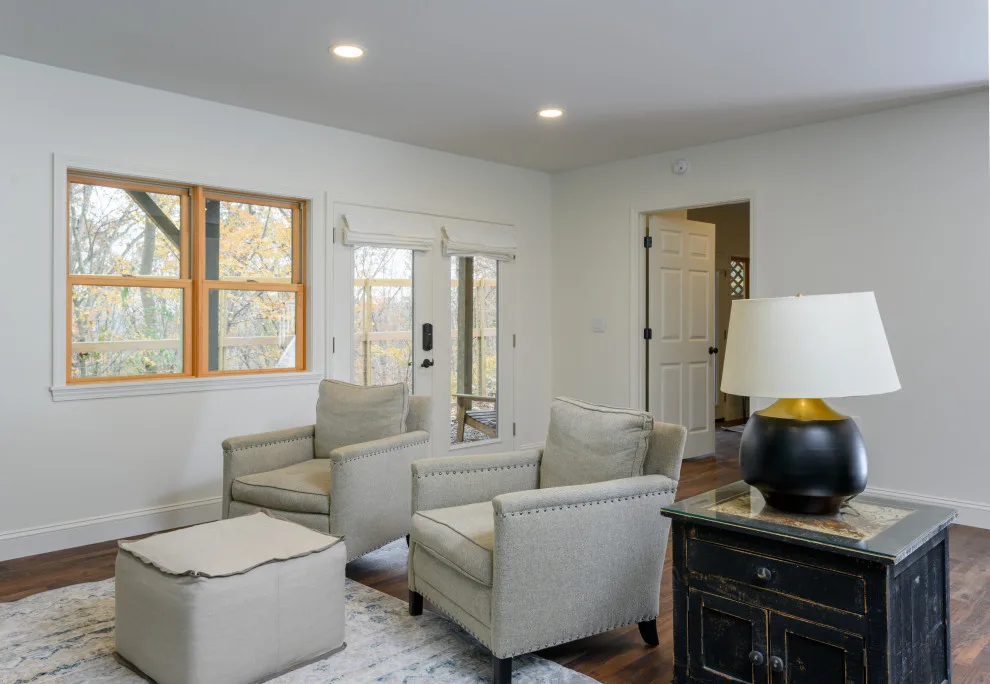 Contemporary and Airy Basement Renovation by Semper Fi Custom Remodeling - Photo 10