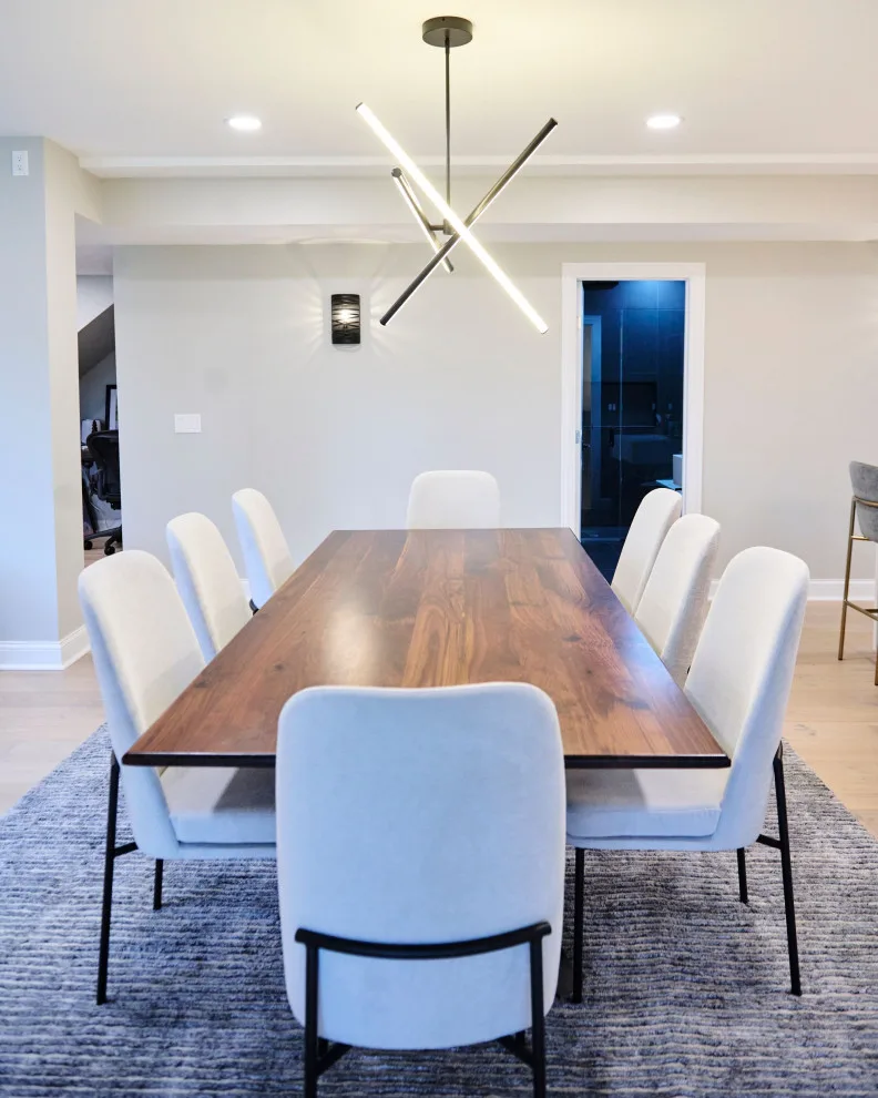 Contemporary Basement Renovation by Aptitude Design & Build - Photo 10