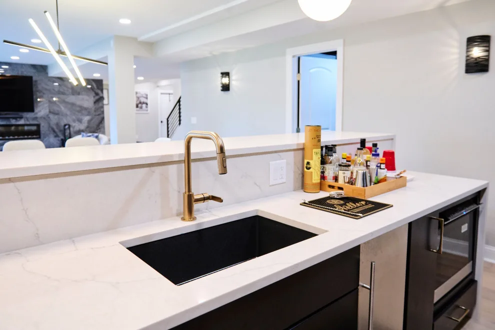 Contemporary Basement Renovation by Aptitude Design & Build - Photo 21