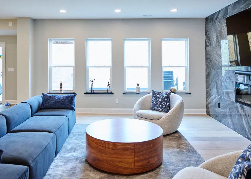 Contemporary Basement Renovation by Aptitude Design & Build - Photo 19