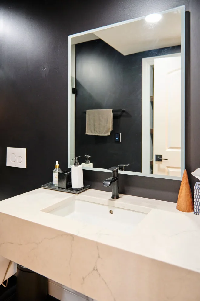 Contemporary Basement Renovation by Aptitude Design & Build - Photo 18