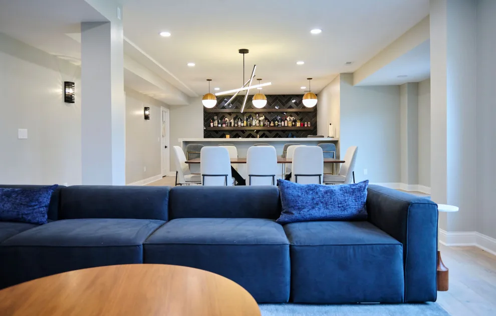 Contemporary Basement Renovation by Aptitude Design & Build - Photo 20
