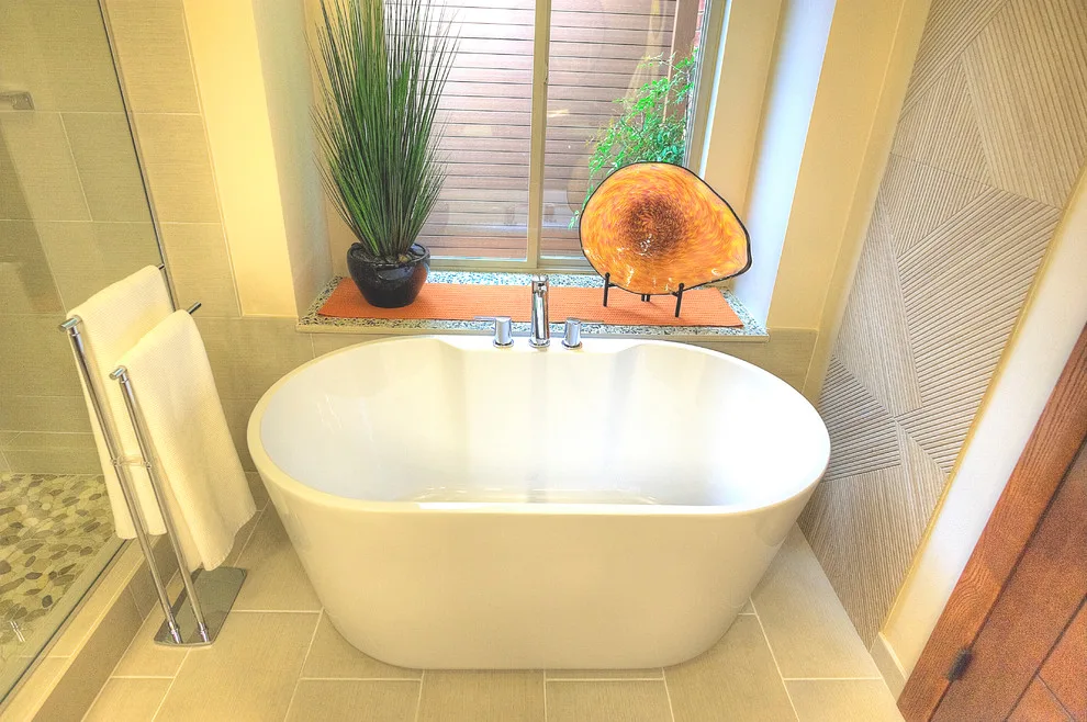 Contemporary Restroom by Home Renew - Photo 13