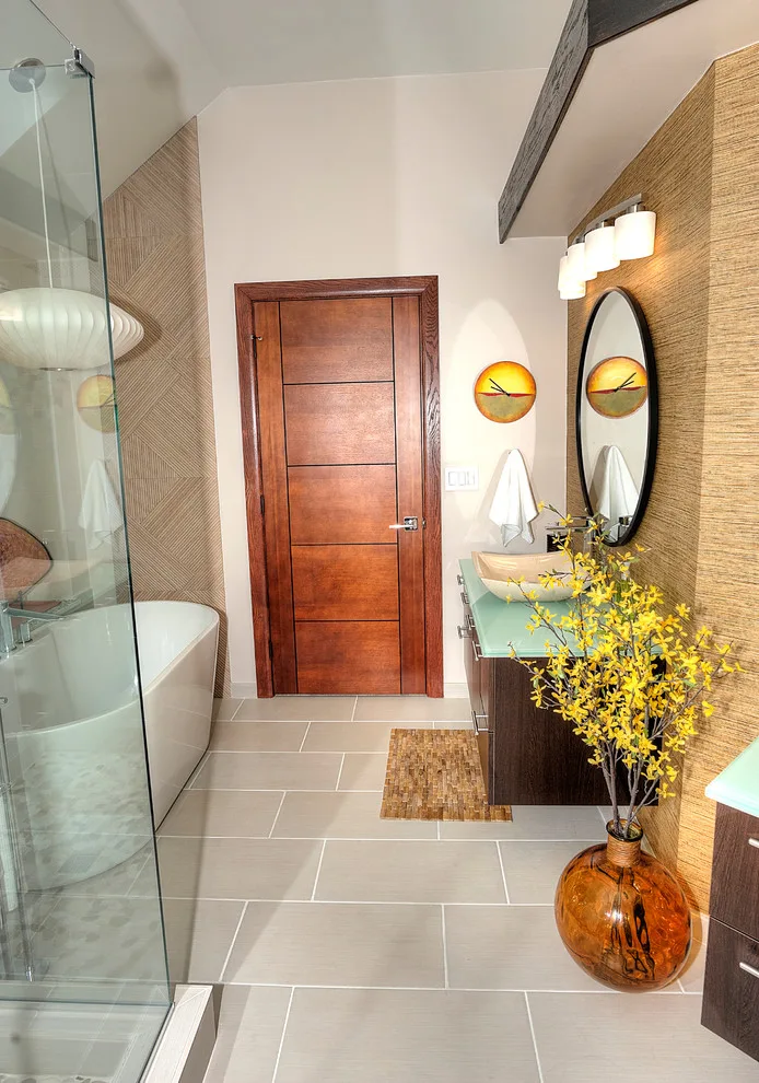 Contemporary Restroom by Home Renew - Photo 6