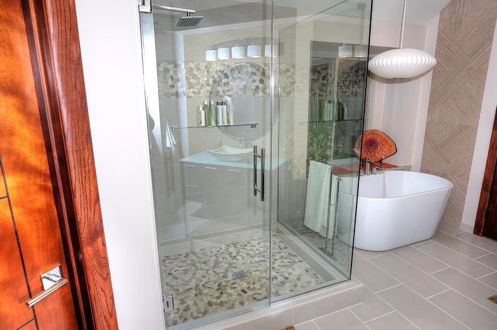 Contemporary Restroom by Home Renew - Photo 3