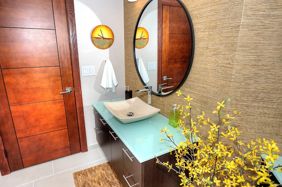 Contemporary Restroom by Home Renew - Photo 9