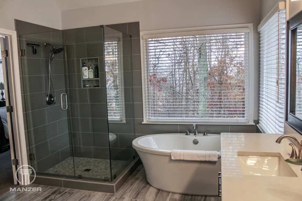 Contemporary Bathroom by Manzer Contracting - Photo 2