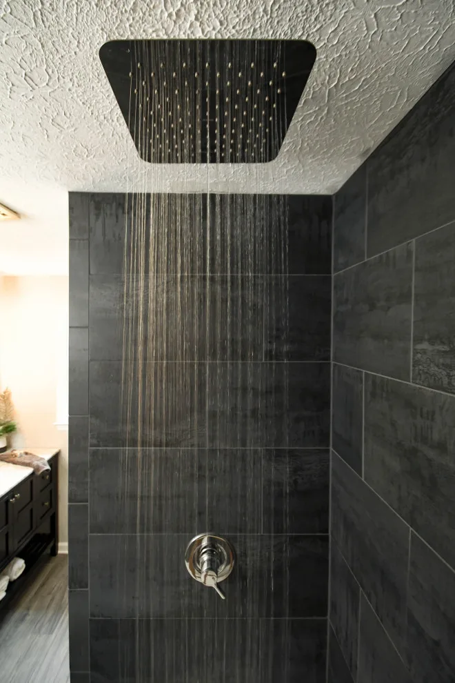 Contemporary Bathroom with a Rustic Touch by Blue Ridge Design Build - Photo 7