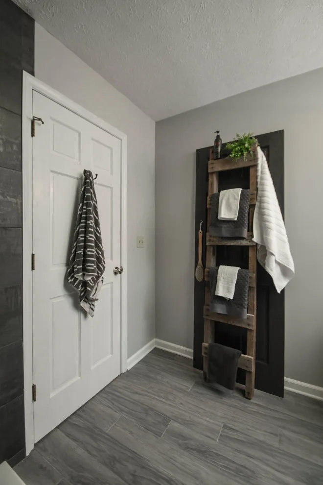 Contemporary Bathroom with a Rustic Touch by Blue Ridge Design Build - Photo 4