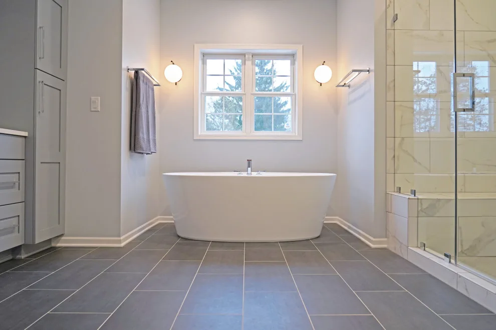 Contemporary Washroom by Waunakee Remodeling - Photo 6