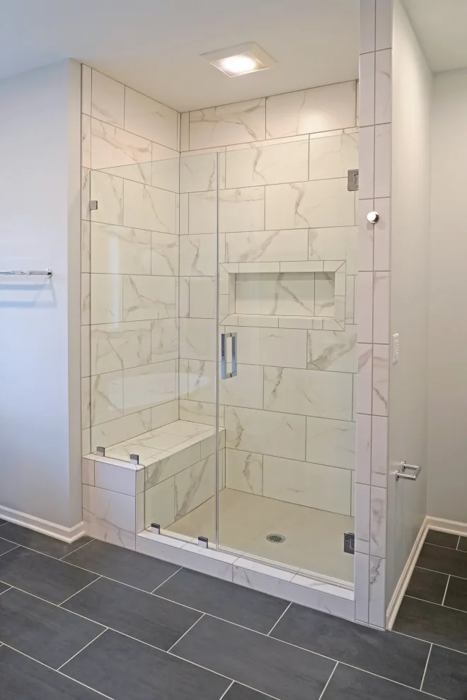 Contemporary Washroom by Waunakee Remodeling - Photo 2