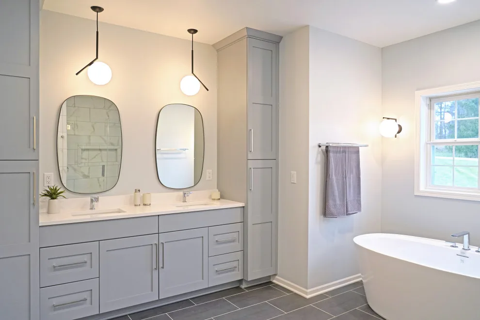 Contemporary Washroom by Waunakee Remodeling - Photo 10
