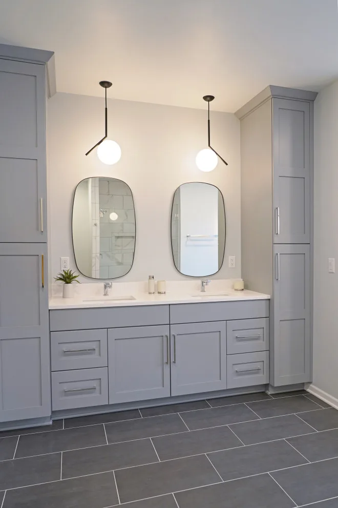 Contemporary Washroom by Waunakee Remodeling - Photo 3