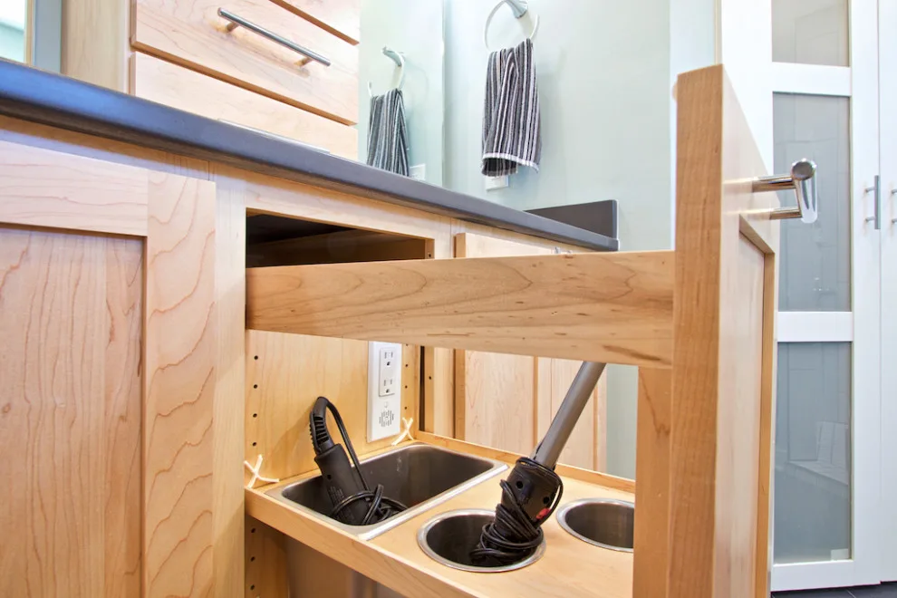 Contemporary Restroom by Blue Ridge Design Build - Photo 10