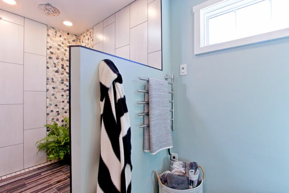 Contemporary Restroom by Blue Ridge Design Build - Photo 28