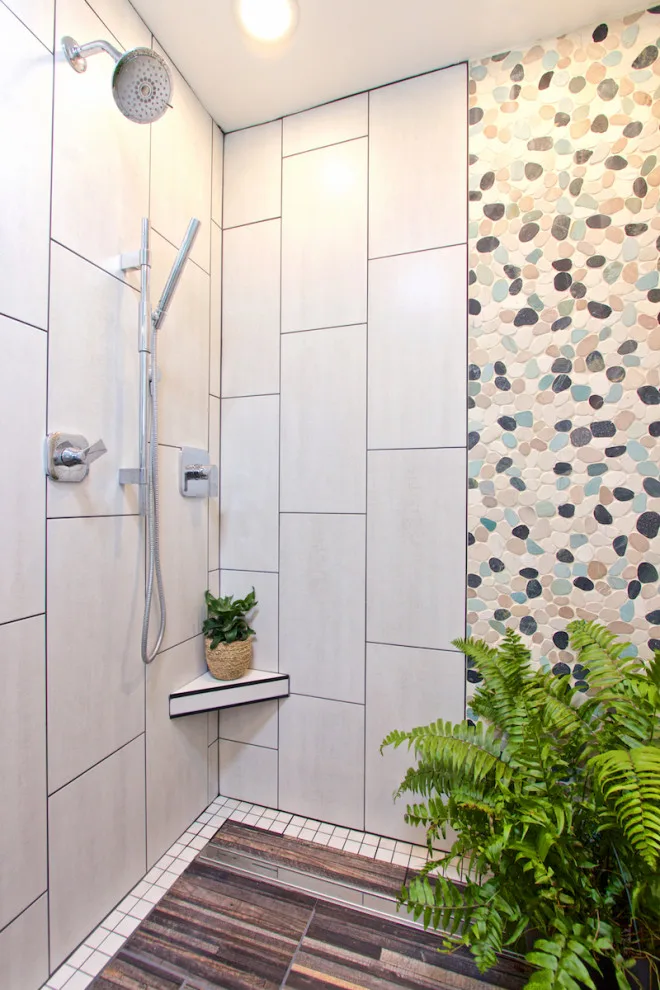 Contemporary Restroom by Blue Ridge Design Build - Photo 5
