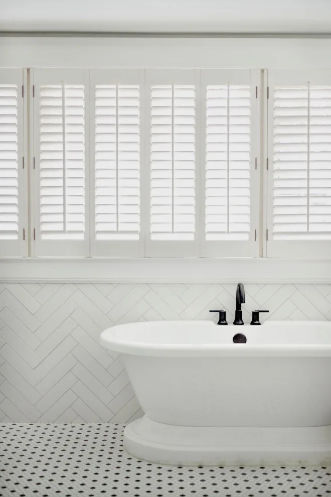 Contemporary Bathroom Renovation by Building Company Number 7, Inc. - Photo 13