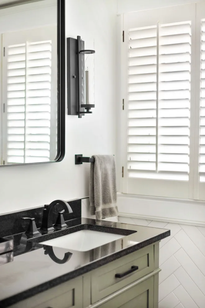 Contemporary Bathroom Renovation by Building Company Number 7, Inc. - Photo 14