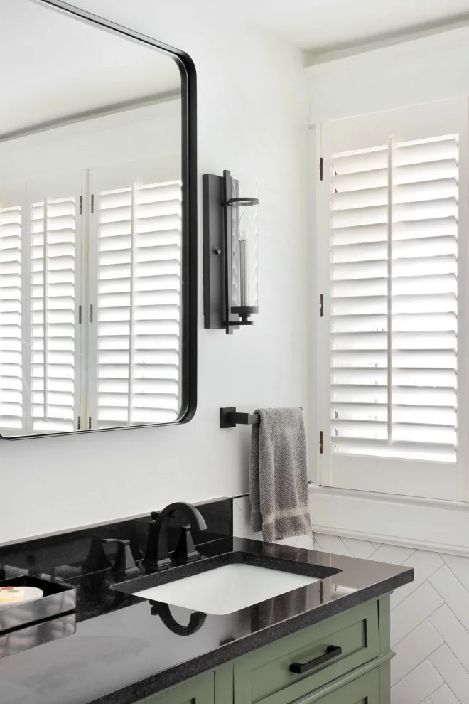 Contemporary Bathroom Renovation by Building Company Number 7, Inc. - Photo 6