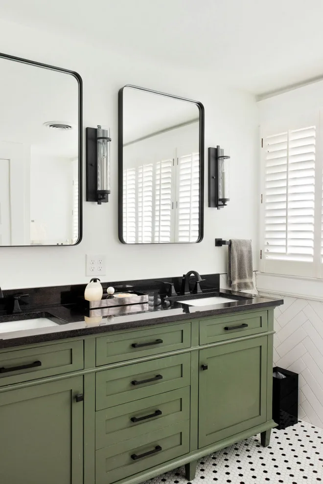 Contemporary Bathroom Renovation by Building Company Number 7, Inc. - Photo 11