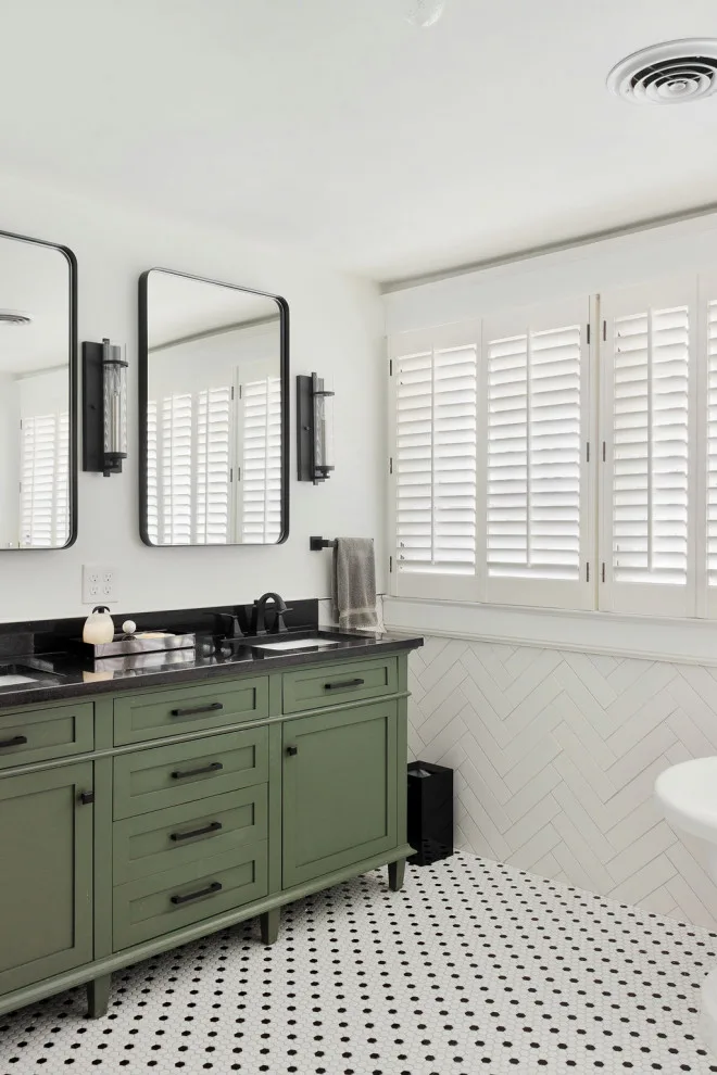 Contemporary Bathroom Renovation by Building Company Number 7, Inc. - Photo 12